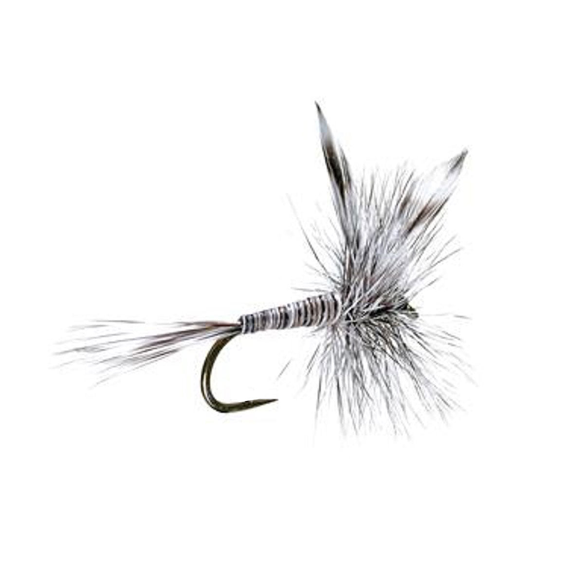 Barbless Mosquito Classic Trout Dry Fly Fishing 6 Flies - Hook Size 18