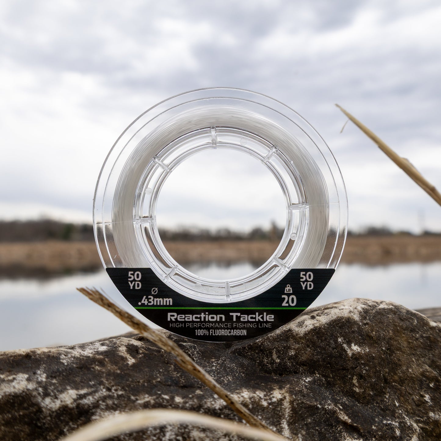 Reaction Tackle 100% Pure Fluorocarbon Fishing Line