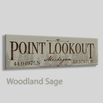 Point Lookout, Michigan Treeline