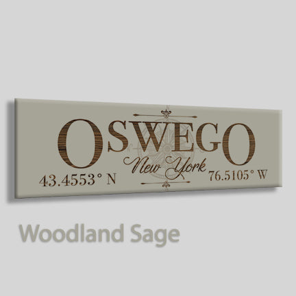 Oswego, New York Compass