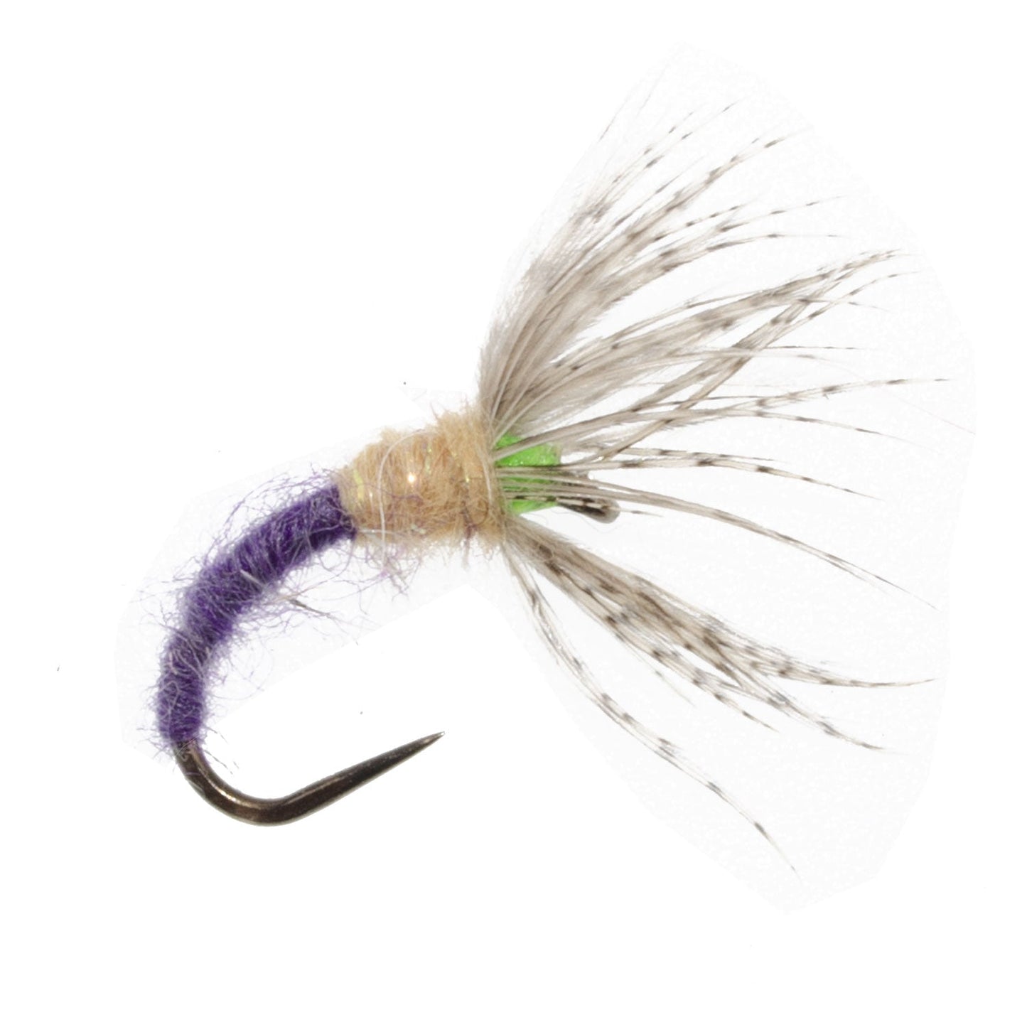 3 Pack Grave Digger Sakasa Kebari - Tenkara Flies - Size 14