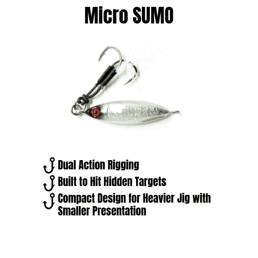 Submission Jigs - Micro Sumo - Slow Pitch Jigs - 4 Packs