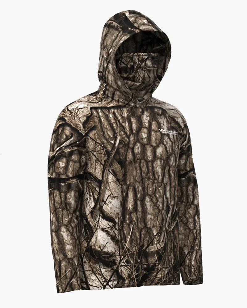 Hooded Helios Fishing Shirt with Gaiter