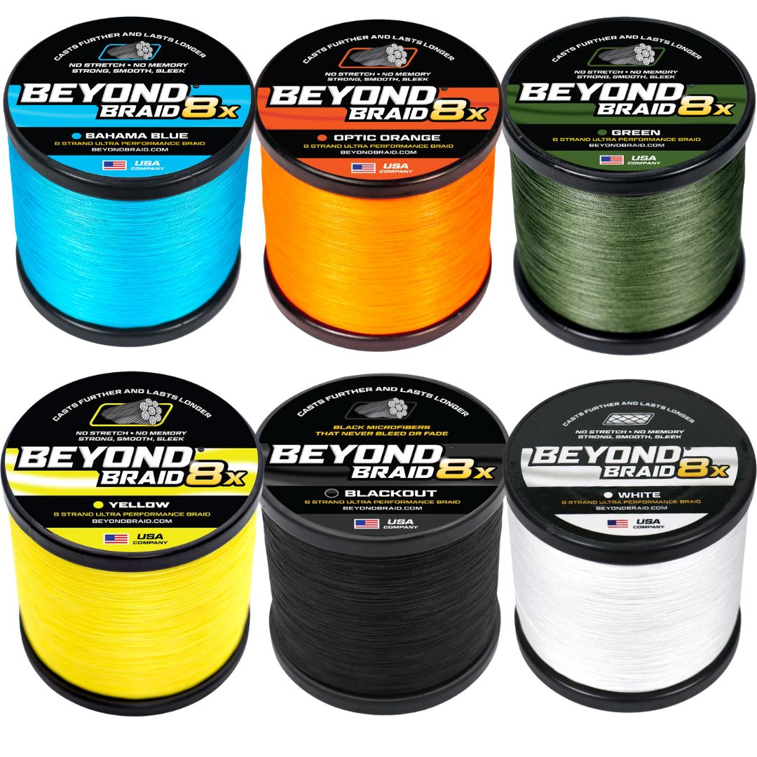 best braid for lure fishing 8 Strand Braided Fishing Line Series - Super Sleek & Smooth Braided Fishing Line