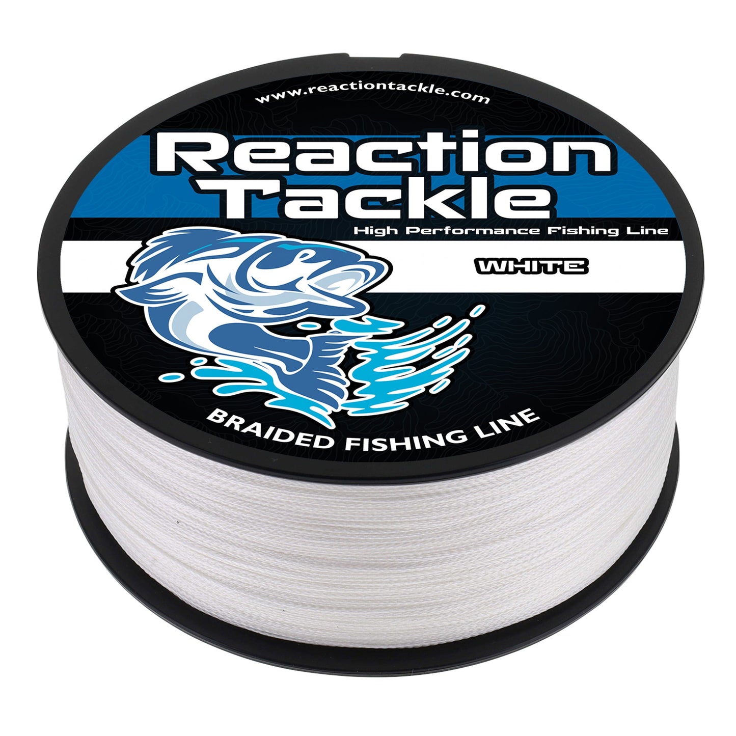 Reaction Tackle Braided Fishing Line - White