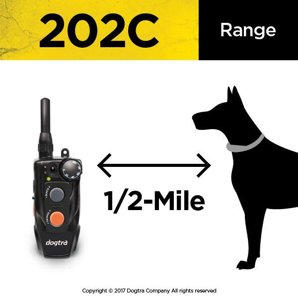 Dogtra 202C 2 -  Dog Remote Training E-Collar System