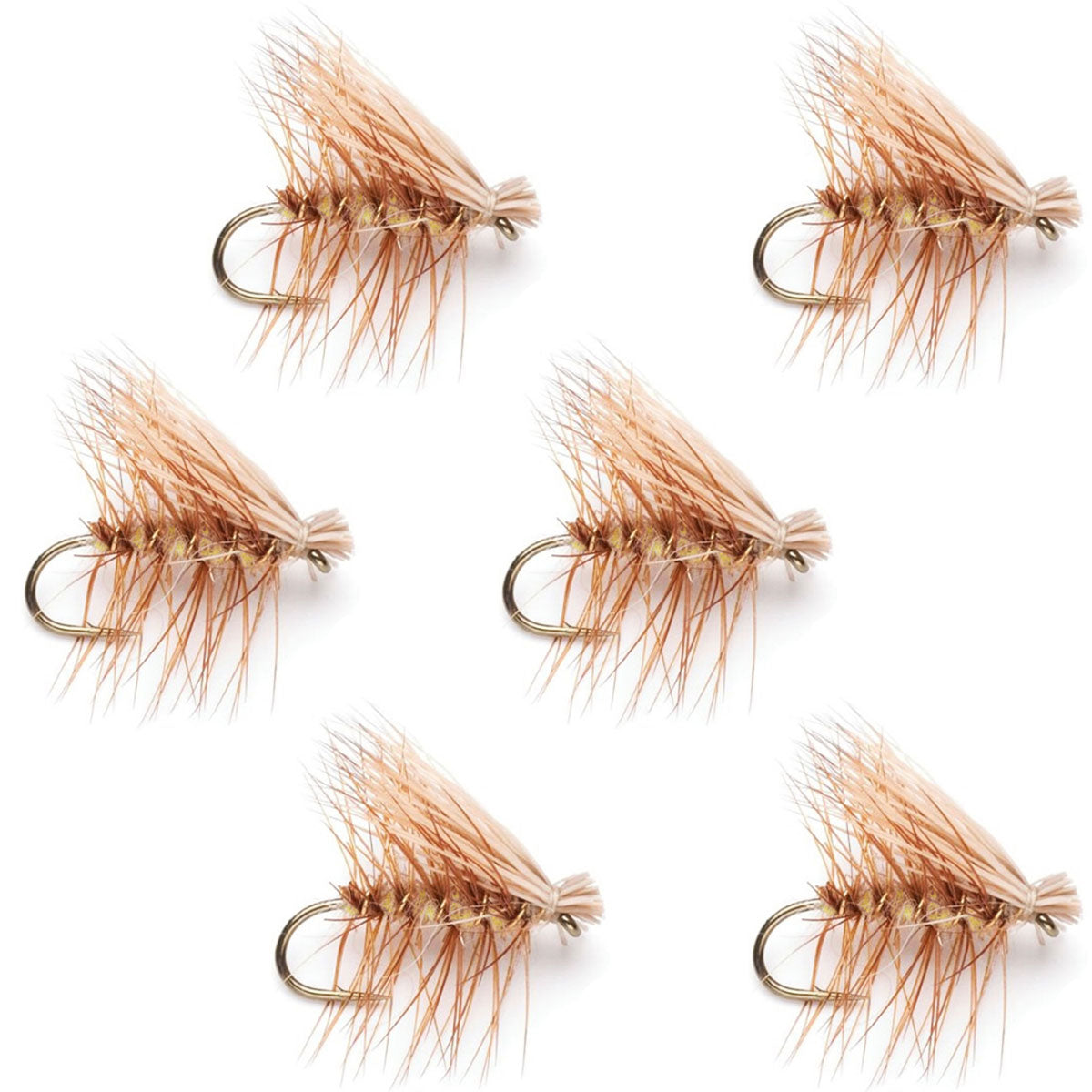 caddis fly fishing lure Yellow Elk Hair Caddis Classic Trout Dry Fly