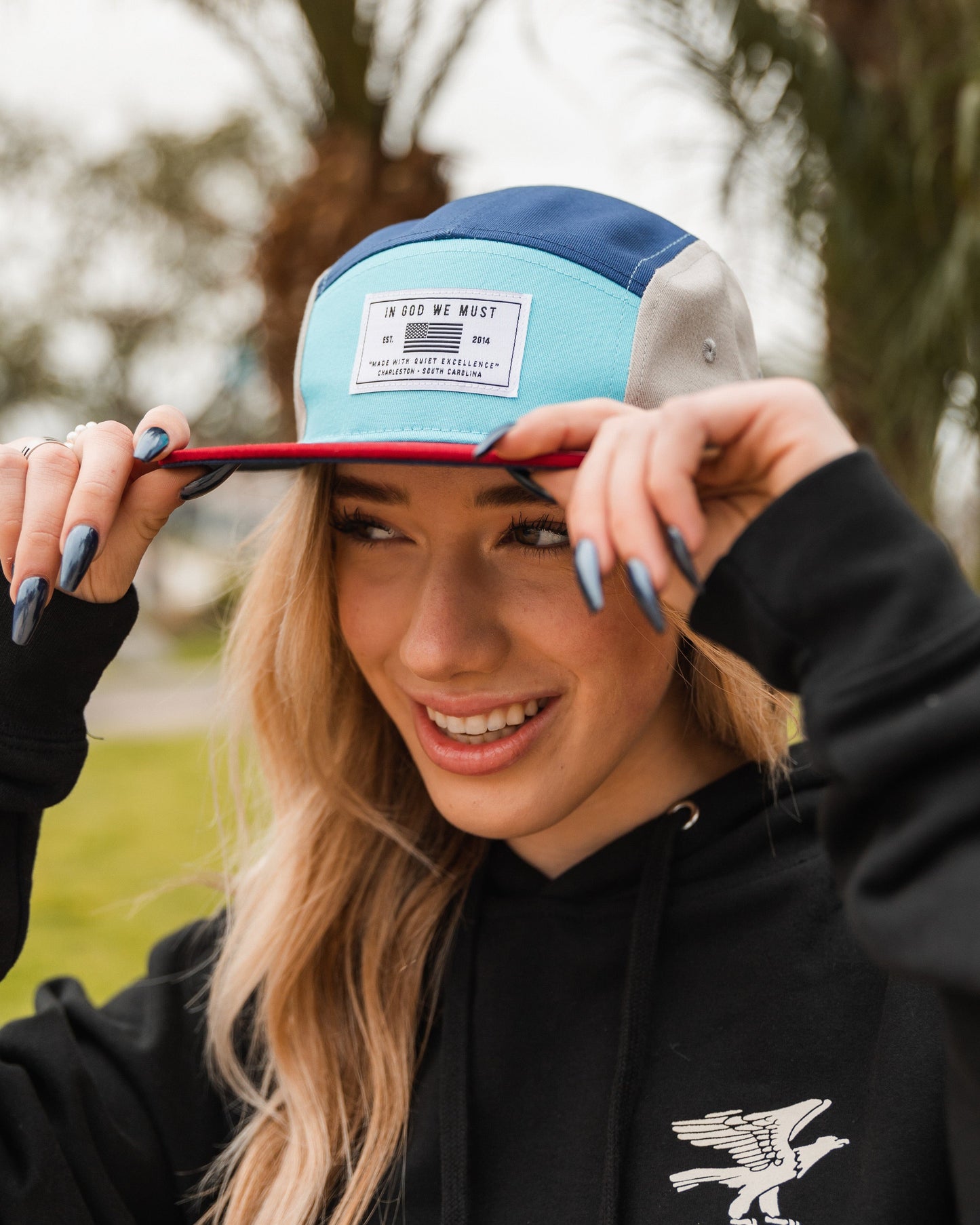 America Tri-Color Five Panel Hat