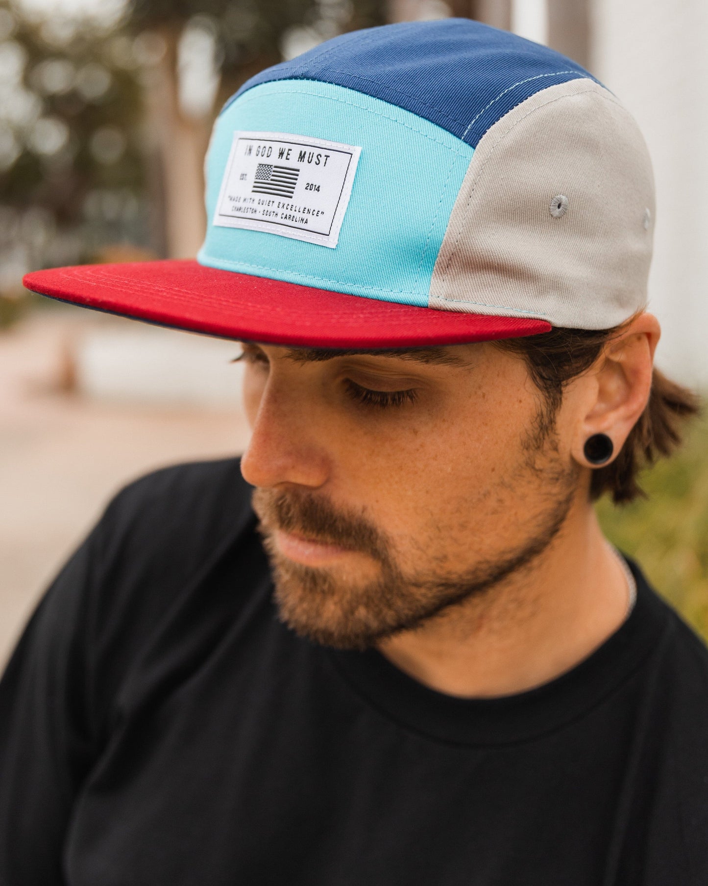 America Tri-Color Five Panel Hat
