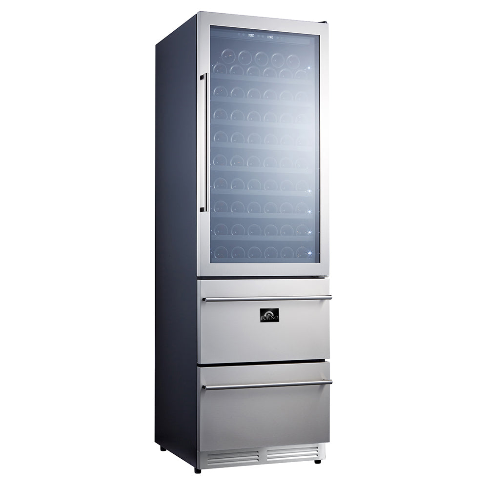 Forno Azienda - Duel Temperature Zone 24''  Wine Cooler -108 Bottles