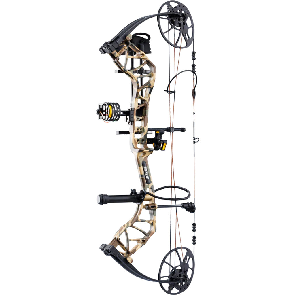 Bear Legit MAXX RTH Bow Package Fred Bear Camo/Black 10-70 lbs. RH