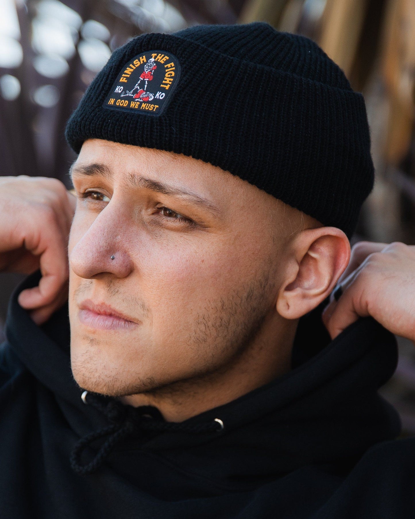 "Finish The Fight" Beanie