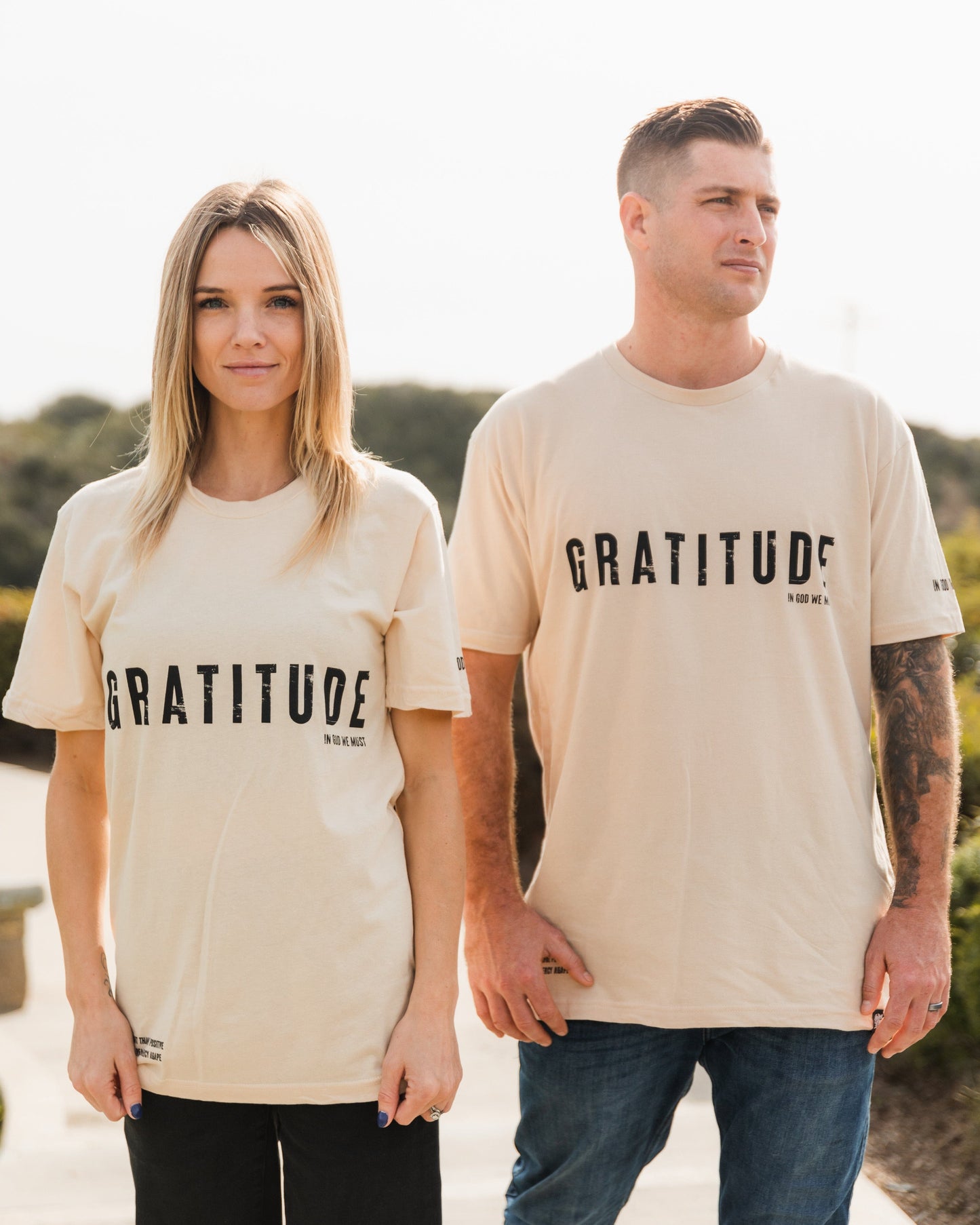 Gratitude Sand Tee