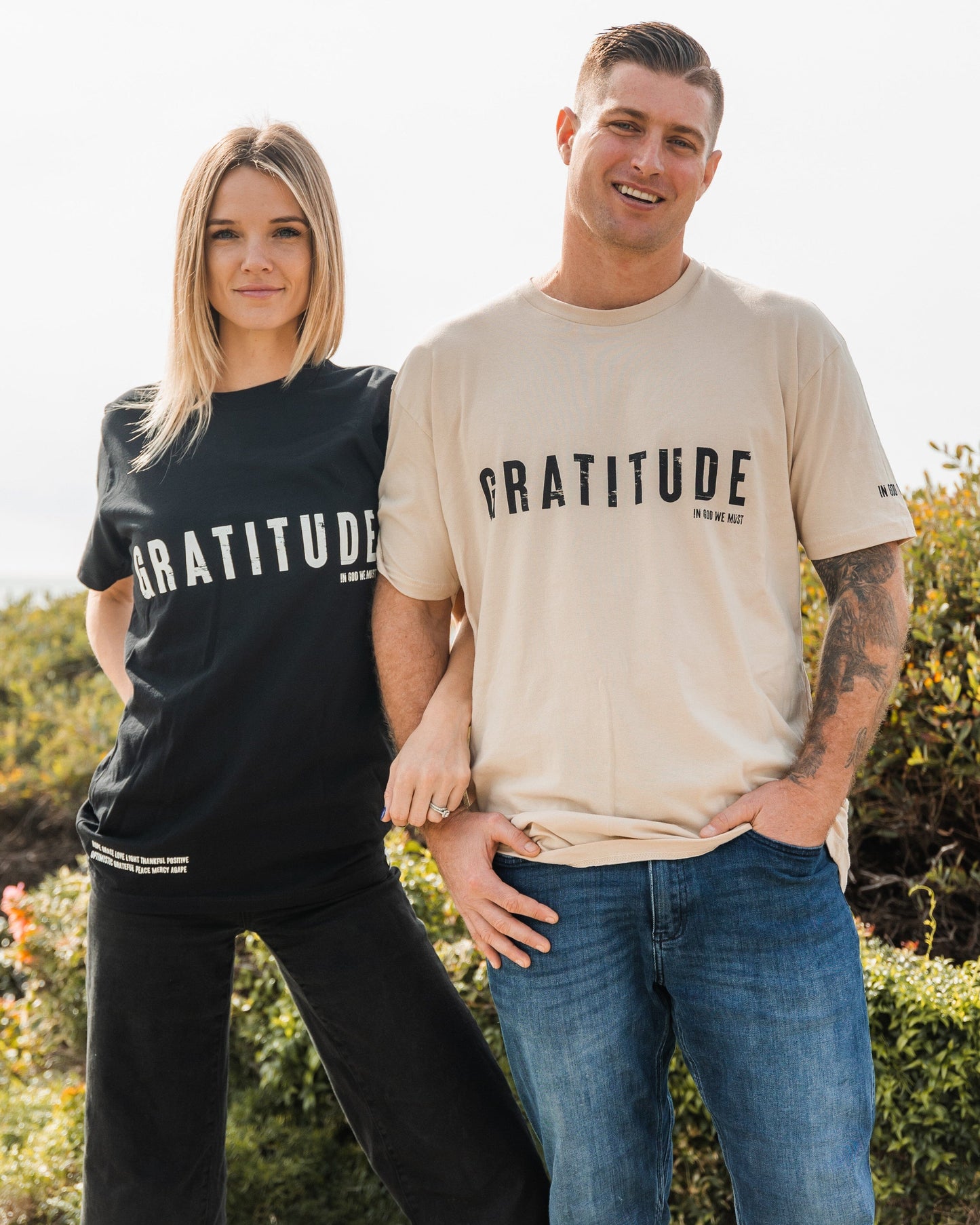 Gratitude Sand Tee