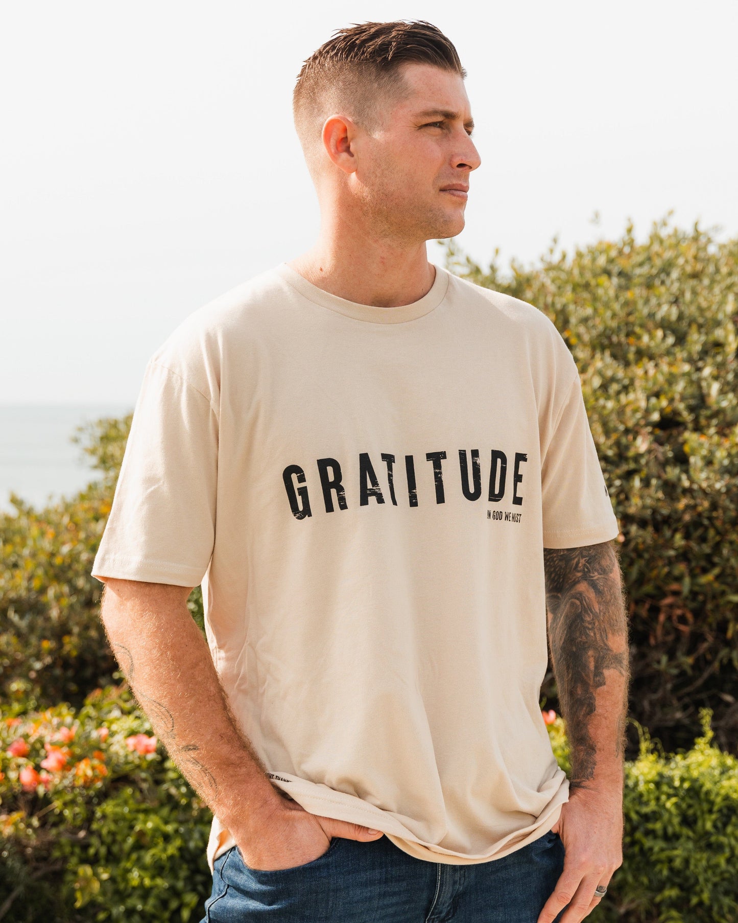 Gratitude Sand Tee