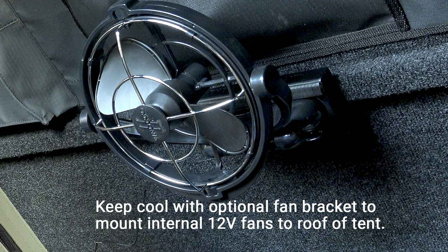 The Bush Company AX27 Clamshell Roof Top Tent