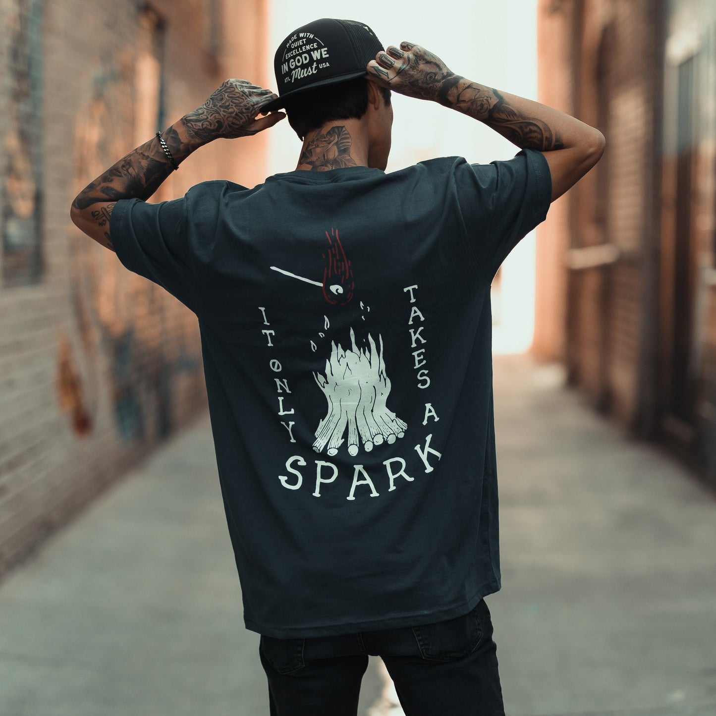 It Only Takes A Spark Tee