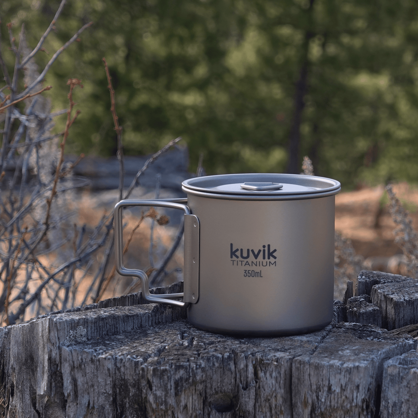 Kuvik 350ml Titanium Cup