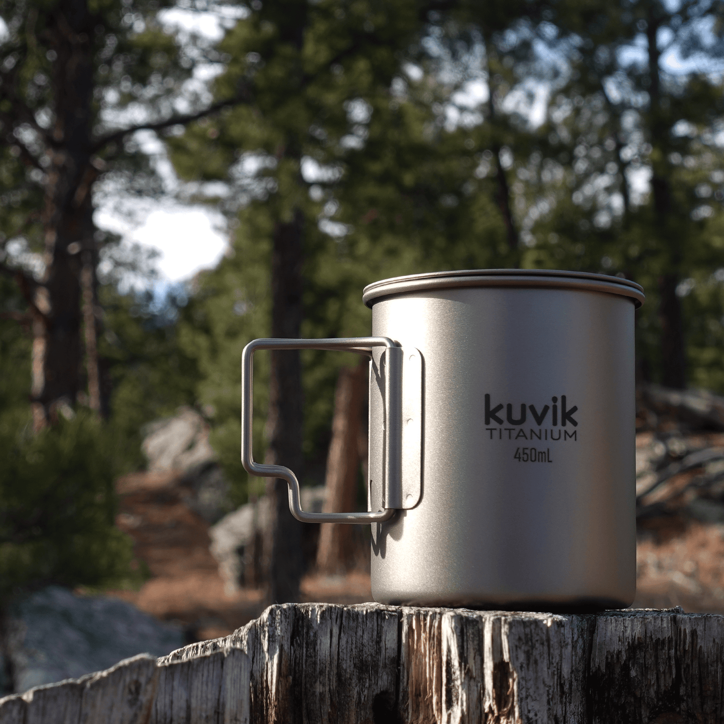 Kuvik 450ml Titanium Cup