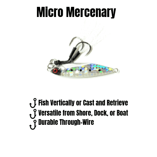 Submission Jigs - Micro Sumo and Mercenary - Slow Pitch Jigs - 2 packs
