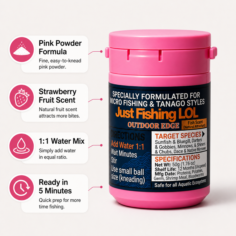 Outdoor Edge Strawberry Scent Tanago Bait - 50g