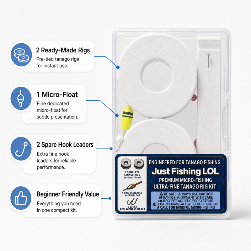 Ultra-Fine Tanago Rig Kit for Beginners