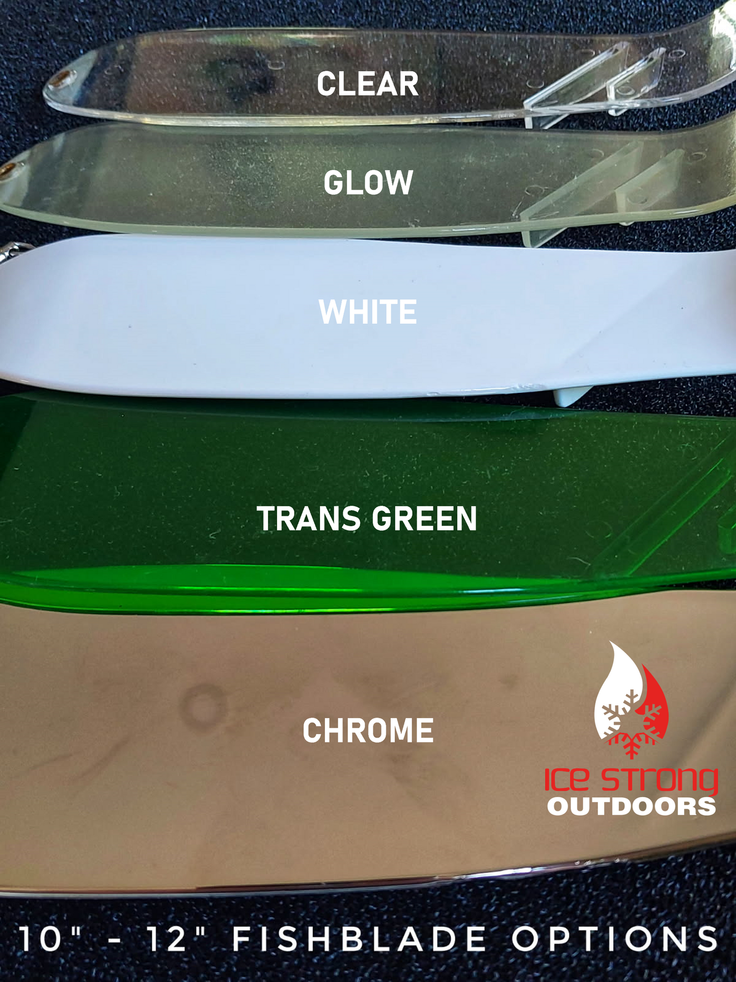 Ice Strong Outdoors - The Special Series! Pick your Flasher and Pick your Special Tape!