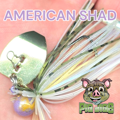 1/8 OZ EWG  LIL BUDDY BLADED JIG