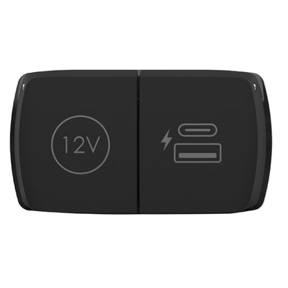 Scanstrut Flip Pro Duo - USB-A  USB-C w/12V Power Socket