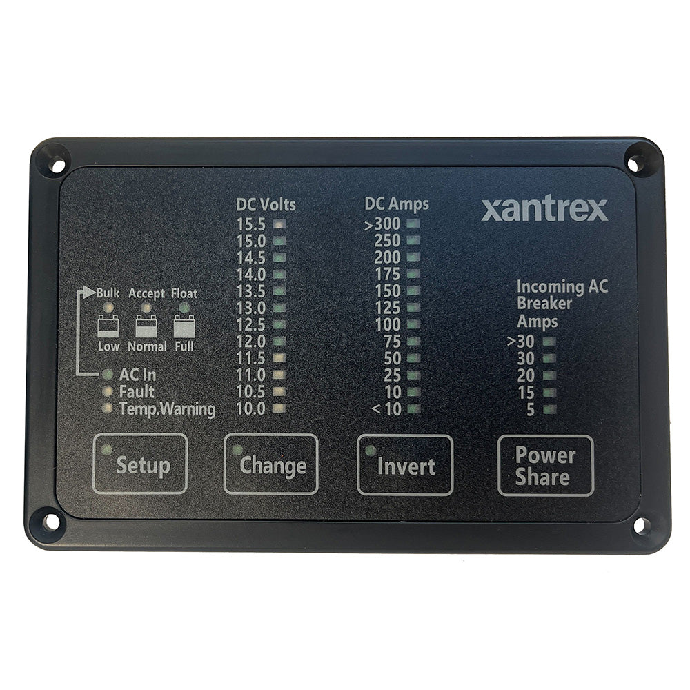Xantrex Heart FDM-12-25 Remote Panel, Battery Status  Freedom Inverter/Charger Remote Control