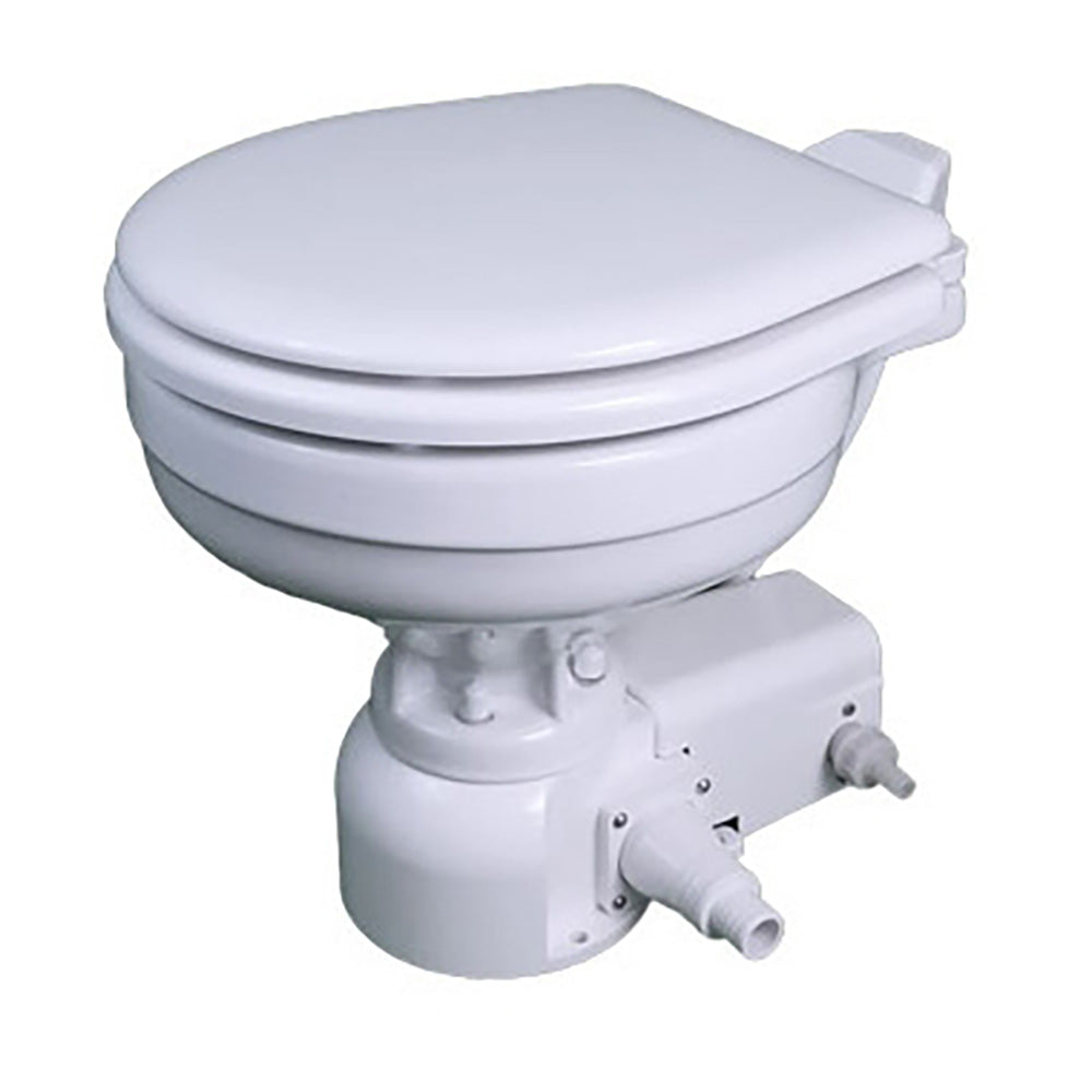 Raritan Sea Era QC Marine Size Pressurized Freshwater Toilet w/Multifunction Panel - White - 12V
