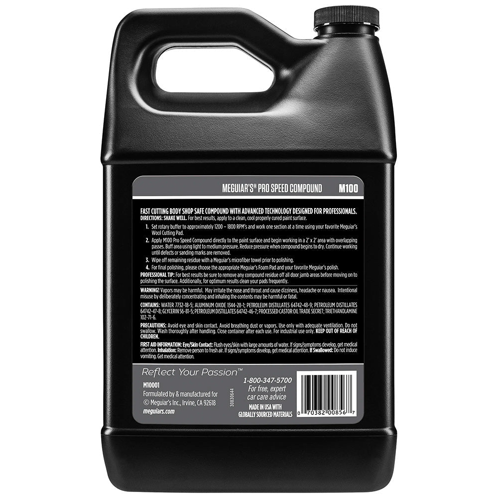 Meguiar's Pro Speed Compound - 1 Gallon