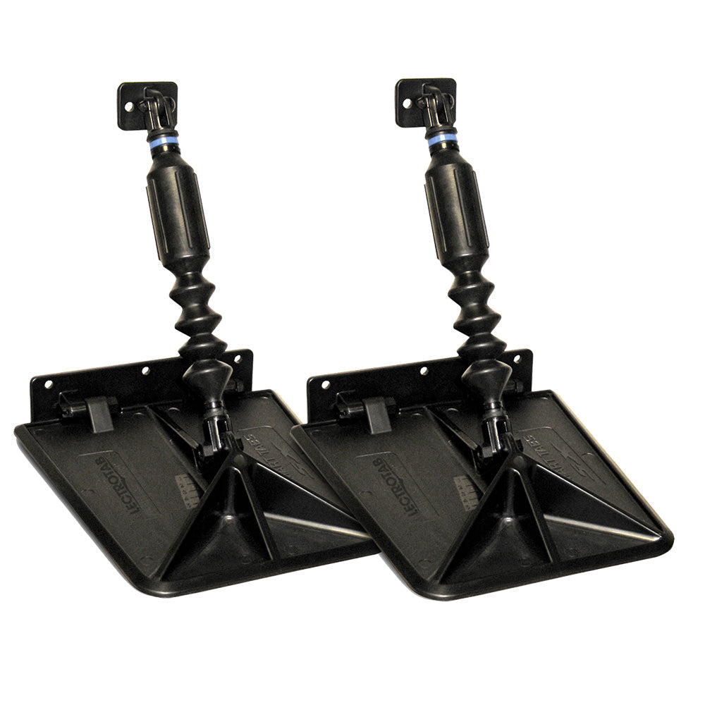 Smart Tab SX Trim Tabs by Lectrotab f/13'-15 Boat w/30 - 40HP - Black