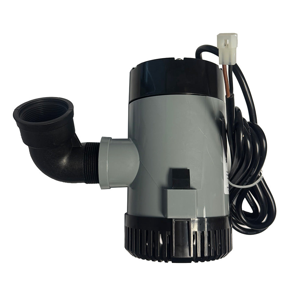 Johnson Pump Pro Series 2400 GPH Sump Pump / Utility Pump - 12V - 2400GPH w/10' Lift, 1.5" Discharge