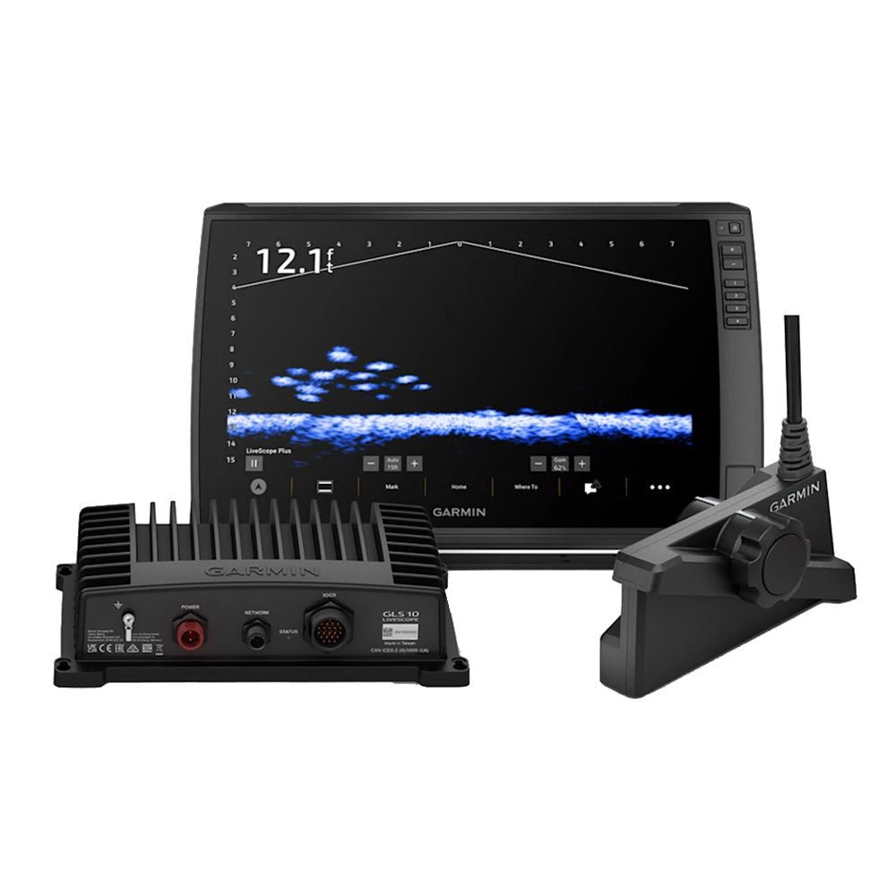 Garmin ECHOMAP Ultra 2 Ice House System w/ECHOMAP Ultra 2 166sv Chartplotter  LiveScope Plus System