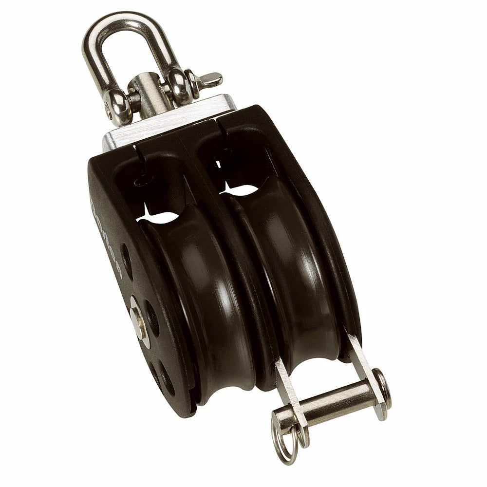 Barton Size 5 54mm Plain Bearing Pulley Block Double Swivel  Becket