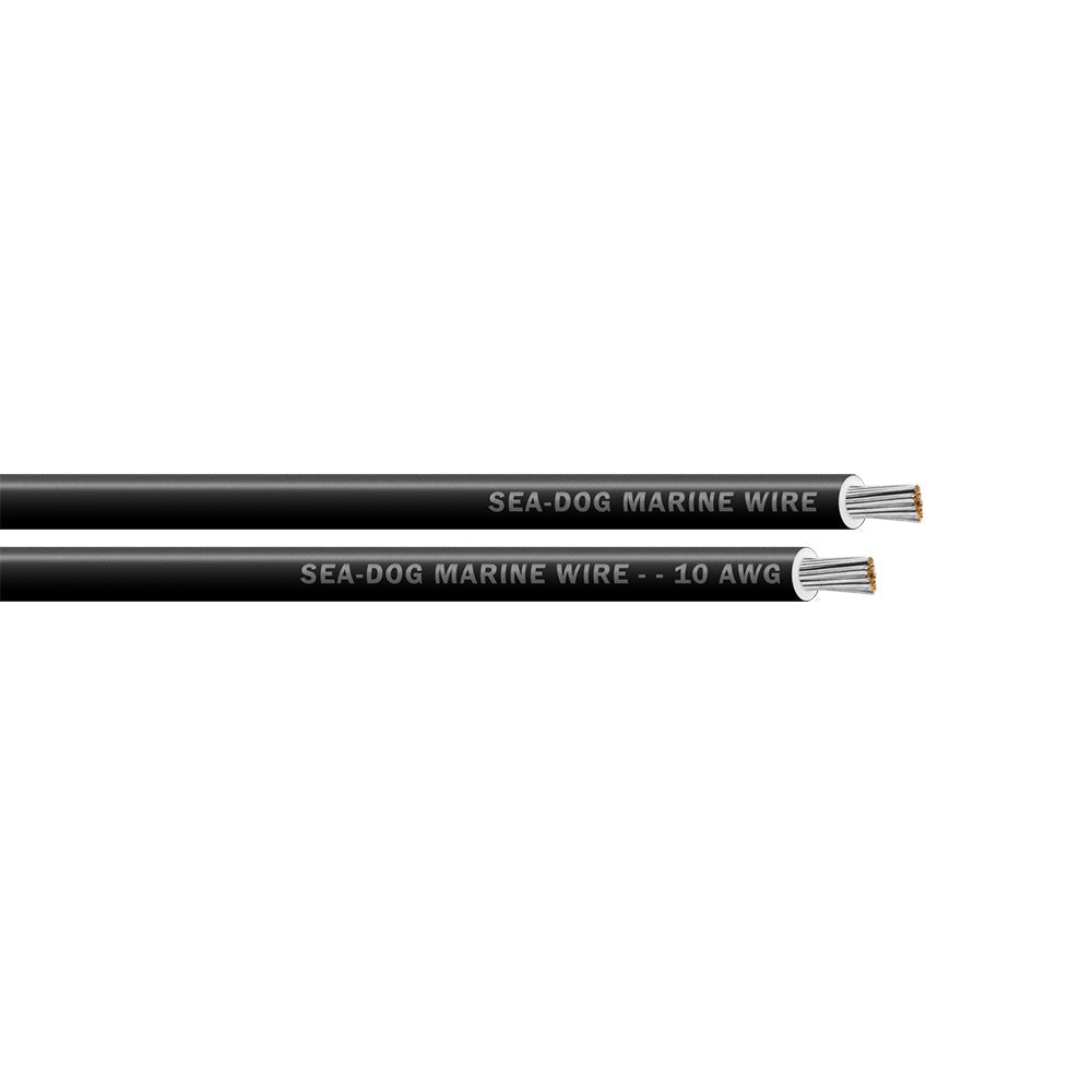 Sea-Dog 10 AWG Black Primary Wire - 1000'