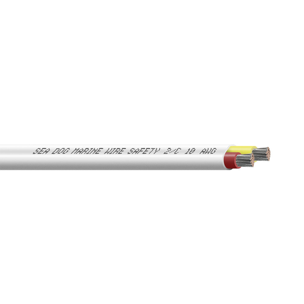 Sea-Dog 10/2 AWG Duplex Safety Wire - Red/Yellow - 250'