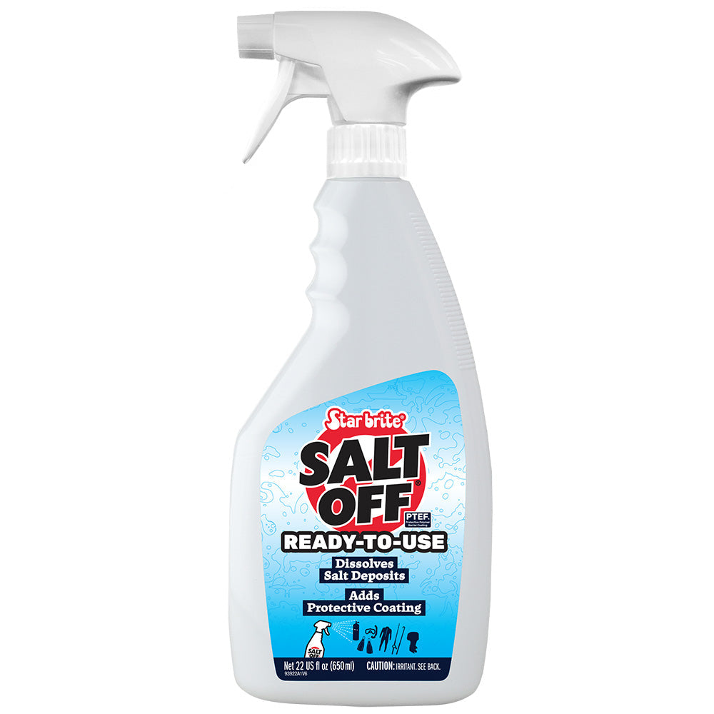 Star brite Salt Off - Ready-To-Use - Salt Remover Wash  Engine Flush - 22 oz