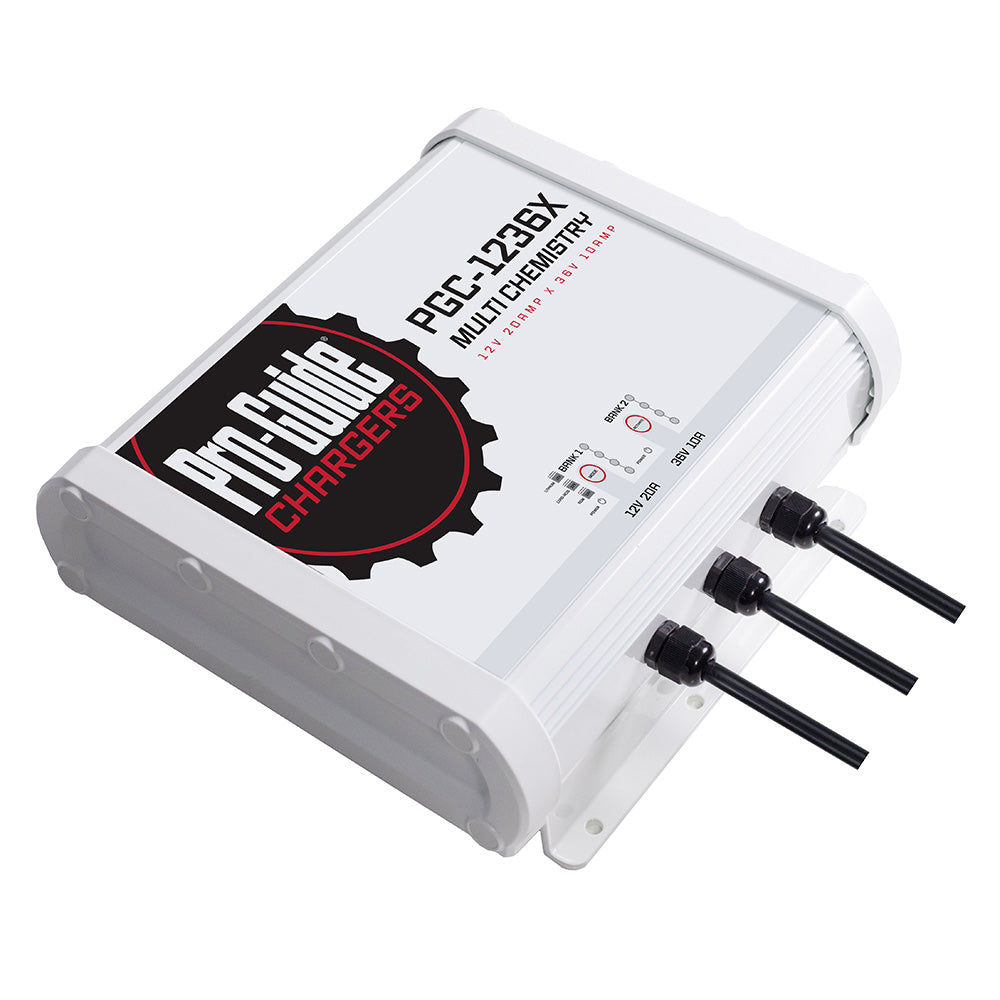 Pro-Guide 2 Bank On-Board Battery Charger - (1) 12V / (1) 36V - 30-Amp