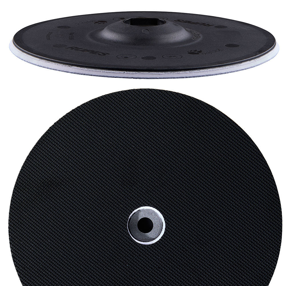 RUPES PrecisionPro Backing Plate 150mm/6" Velcro M8 Bolt  Shroud Lubricant