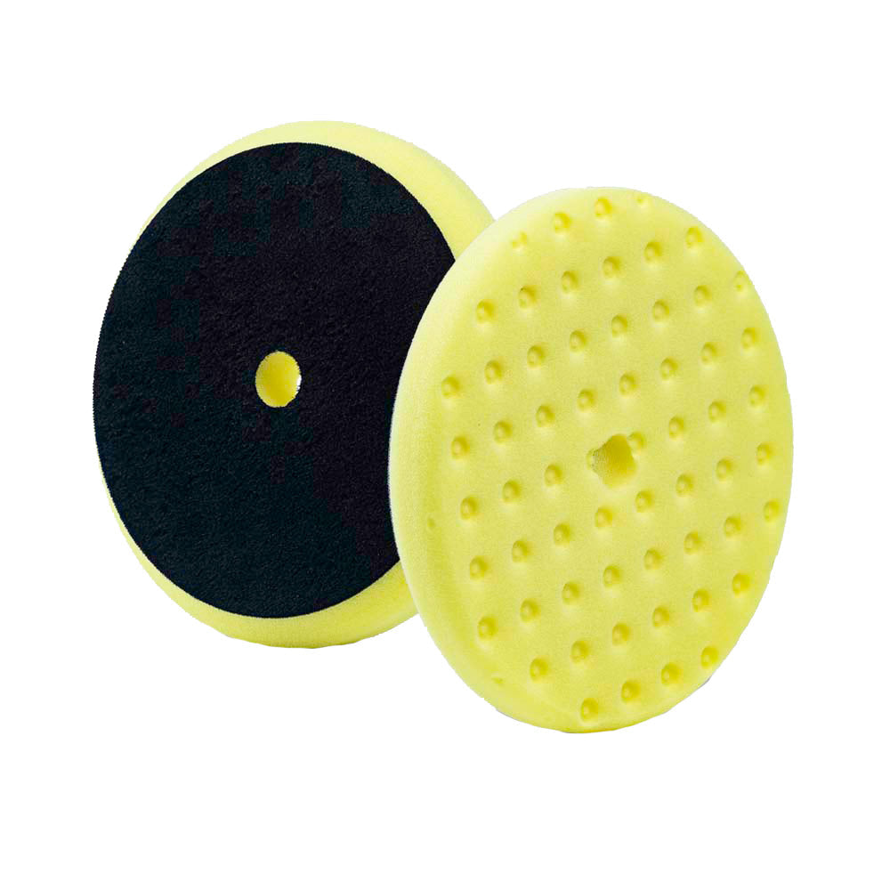 Lake Country Yellow Foam Cutting Pad w/CCS Technology 8" x 1 1/4"
