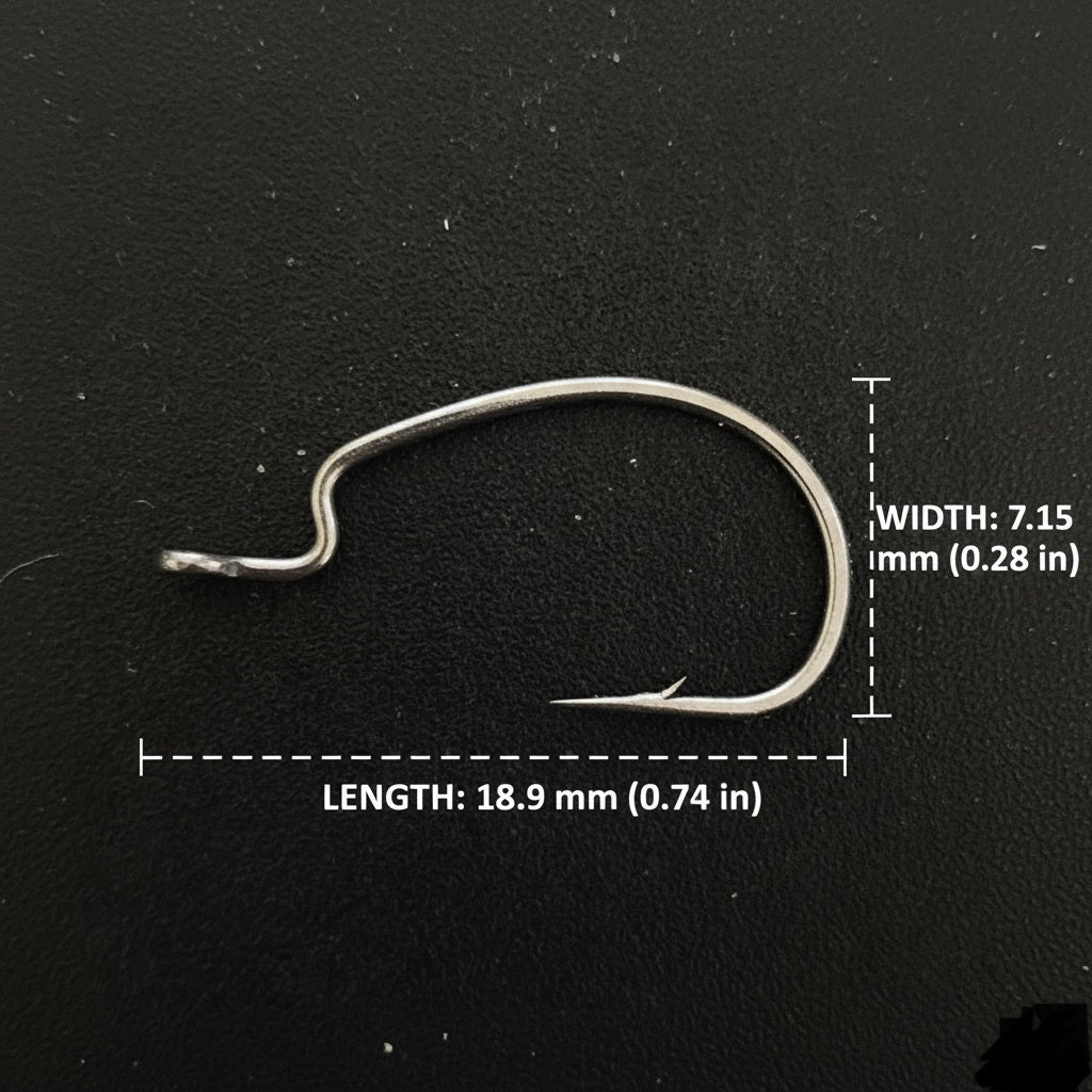 Micro EWG Hooks (10 Pack) – Creek Life Lure Co