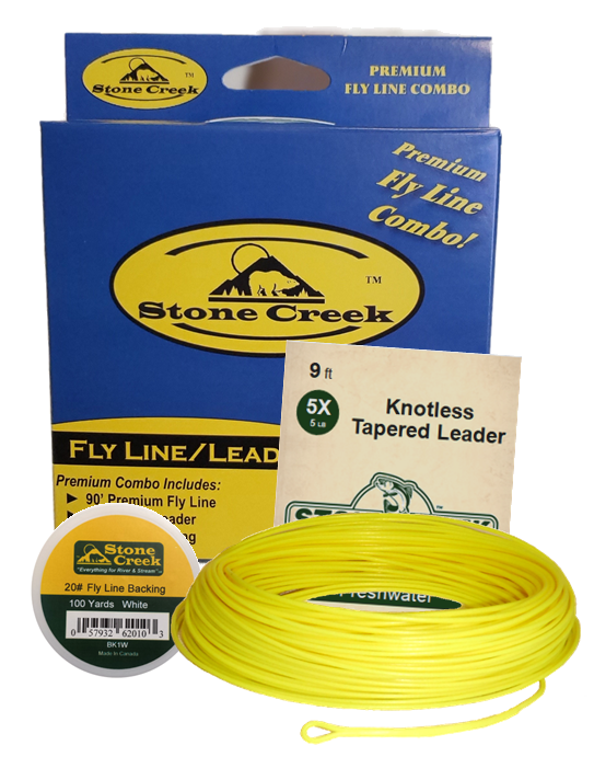 Fly Line Combo - Line - Leader - Backing