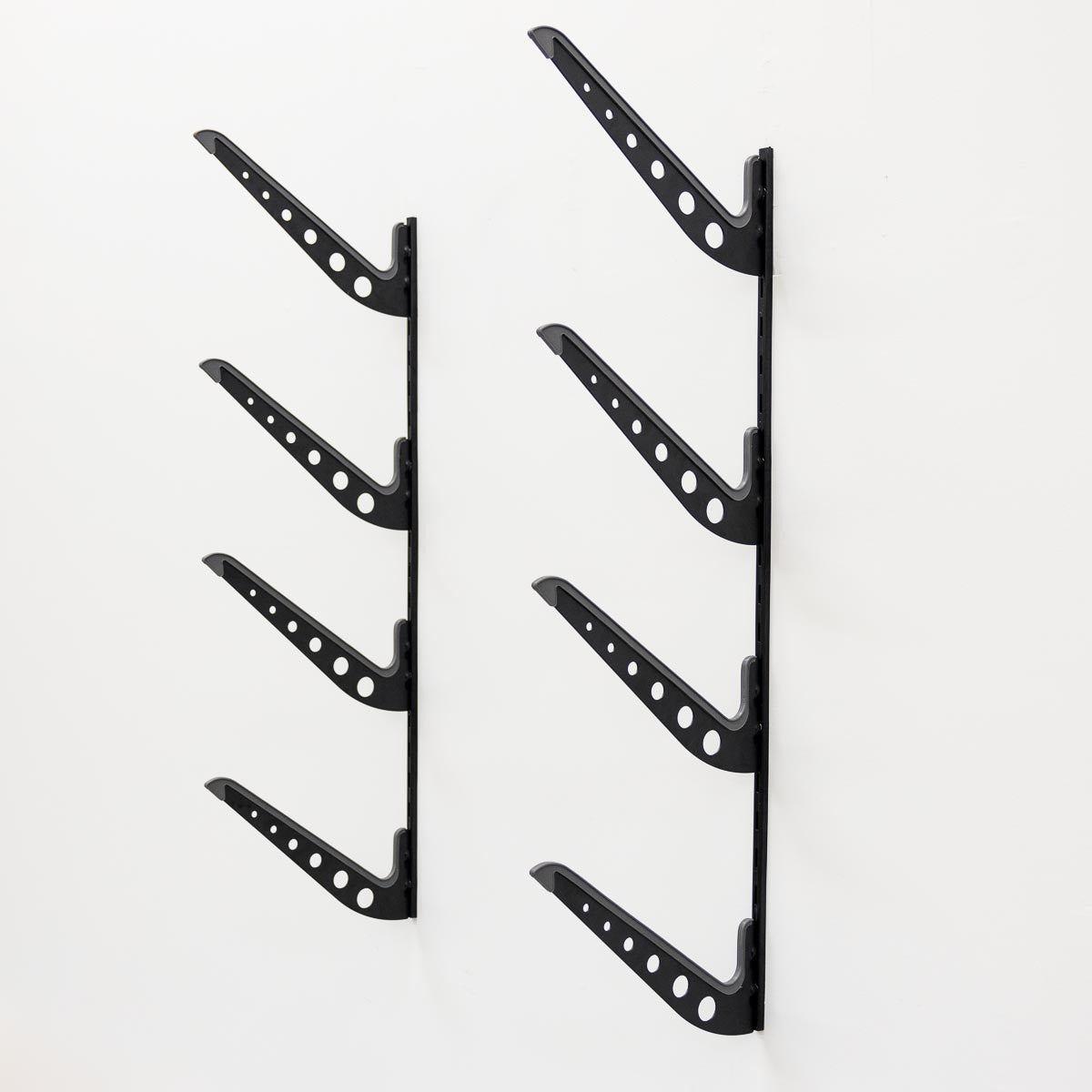 XSR Adjustable Wall Rack | Multi-Use | 4 Levels | Black