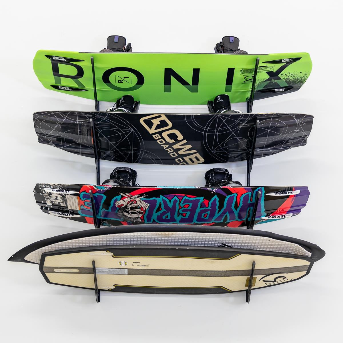High Rock Wakeboard Storage | Adjustable XSR | 4 Level | Black