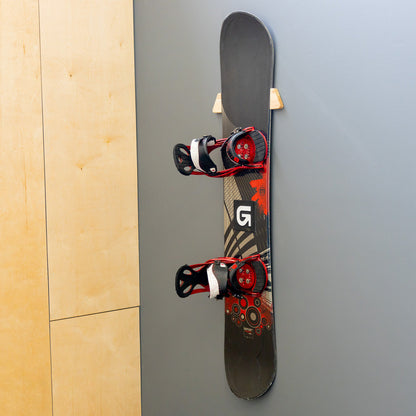 Taos Snowboard Storage | Minimalist Wood Display Rack