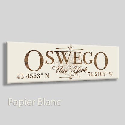 Oswego, New York Compass