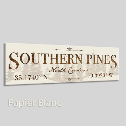 Southern Pines Treeline , North Carolina