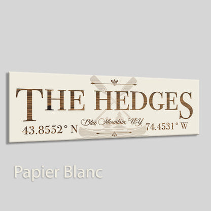 The Hedges Canoe, New York